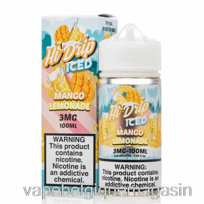 Limonade à La Mangue Glacée Au Jus De Vape - E-liquides Hi-drip - 100 Ml 6 Mg